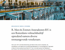 Tablet Screenshot of meesenzoonen.nl